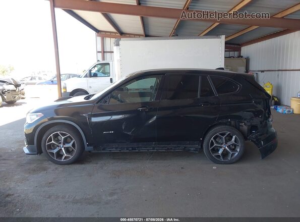 WBXHT3C33G5E50164 2016 BMW X1 Black 