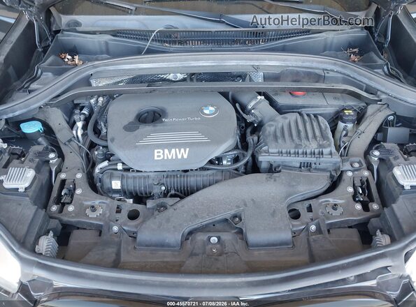 WBXHT3C33G5E50164 2016 BMW X1 Black უკანა ხედი