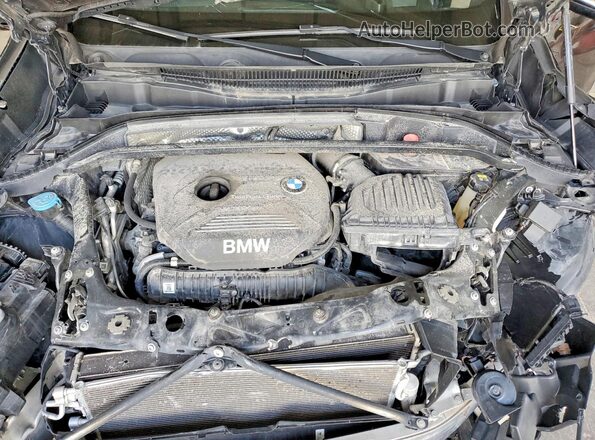 WBXHT3C33G5F65833 2016 BMW X1 Черный Вид задней части салона