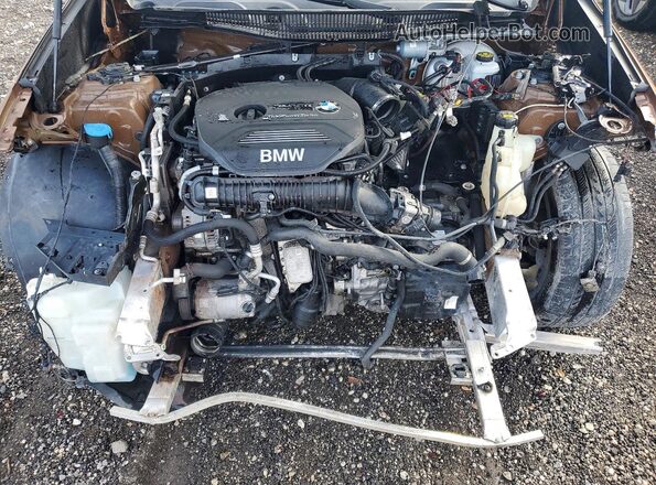 WBXHT3C33H5F82651 2017 BMW X1 Коричневый Вид задней части салона