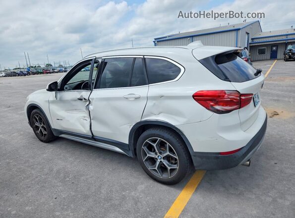 WBXHT3C33J5K21133 2018 BMW X1 Белый Задняя левая четверть