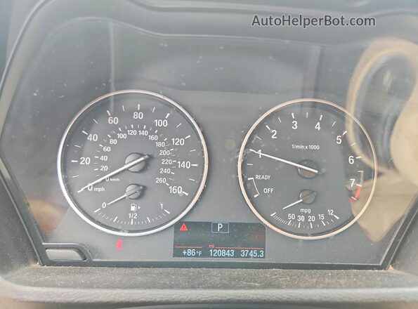 WBXHT3C33J5K21133 2018 BMW X1 Белый Вид щитка приборов