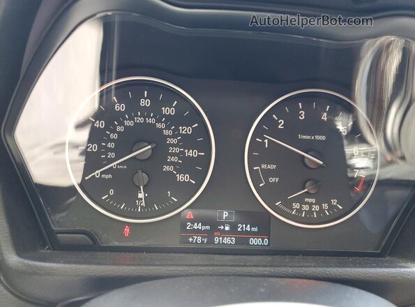 WBXHT3C33J5K30771 2018 BMW X1 Silver Instrument cluster view