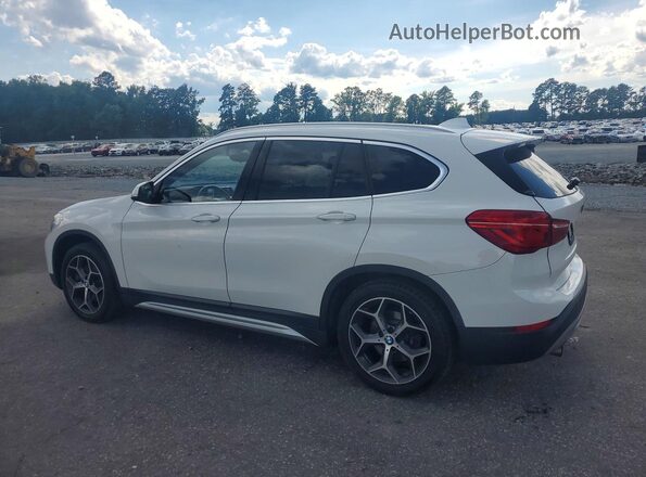 WBXHT3C33J5L30790 2018 BMW X1 White Trasero izquierdo