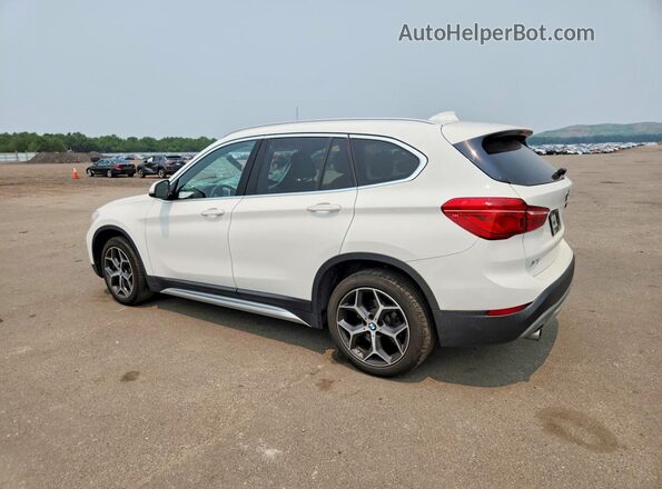 WBXHT3C34J3H30484 2018 BMW X1 White Tył lewy