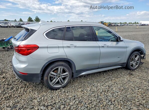 WBXHT3C34J5K27636 2018 BMW X1 Серебряный Задняя правая четверть