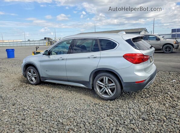 WBXHT3C34J5K27636 2018 BMW X1 Серебряный Задняя левая четверть