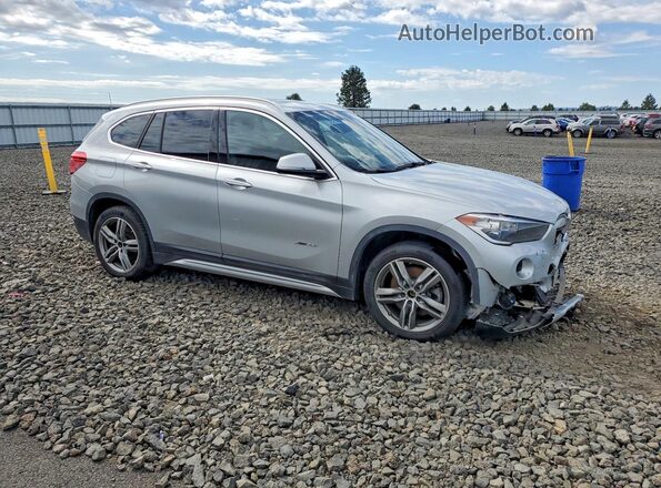 WBXHT3C34J5K27636 2018 BMW X1 Серебряный Передняя правая четверть