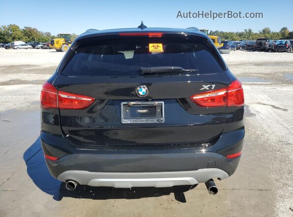 WBXHT3C34J5K32030 2018 BMW X1 Черный Вид сзади