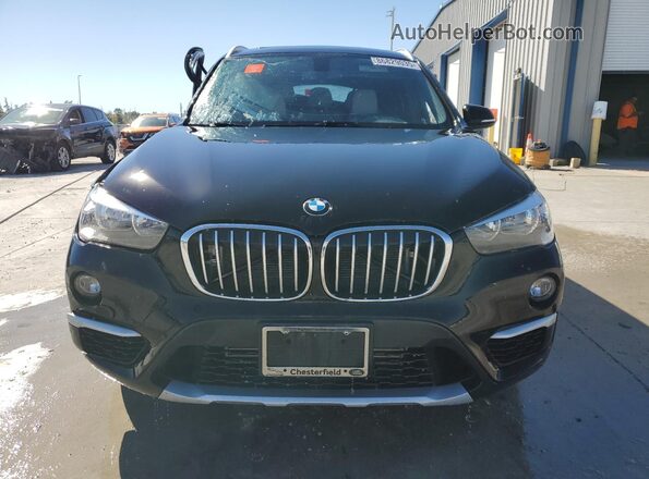 WBXHT3C34J5K32030 2018 BMW X1 Черный Вид спереди