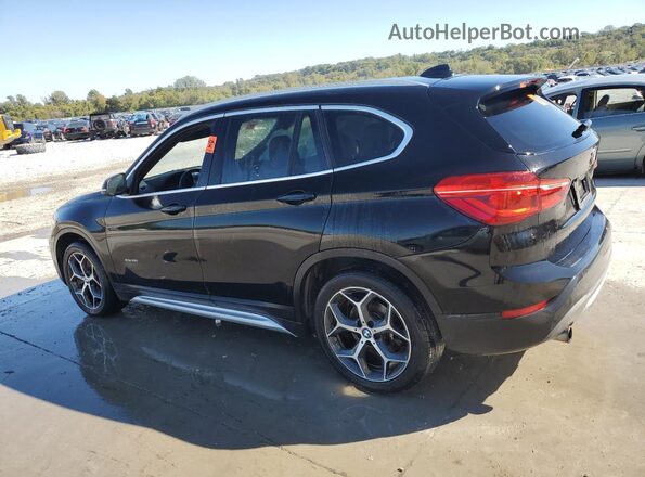 WBXHT3C34J5K32030 2018 BMW X1 Черный Задняя левая четверть