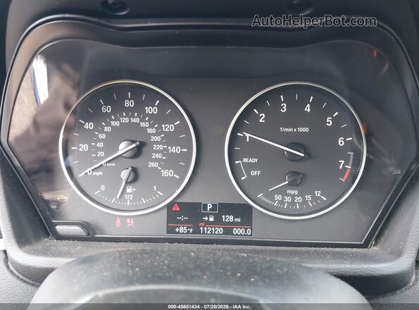 WBXHT3C35G5E51378 2016 BMW X1 Blue Вид задніх сидінь