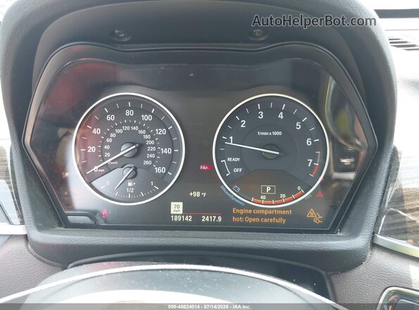 WBXHT3C35GP886287 2016 BMW X1 Коричневый Вид задних сидений