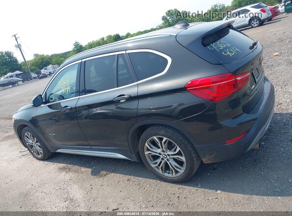 WBXHT3C35GP886287 2016 BMW X1 Коричневый Панорамный вид салона 360°