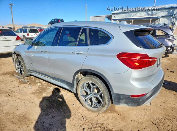 WBXHT3C35H5F76205 2017 BMW X1 Silver უკანა მარცხენა