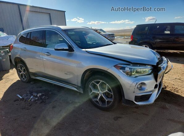 WBXHT3C35H5F76205 2017 BMW X1 Silver წინა მარჯვენა