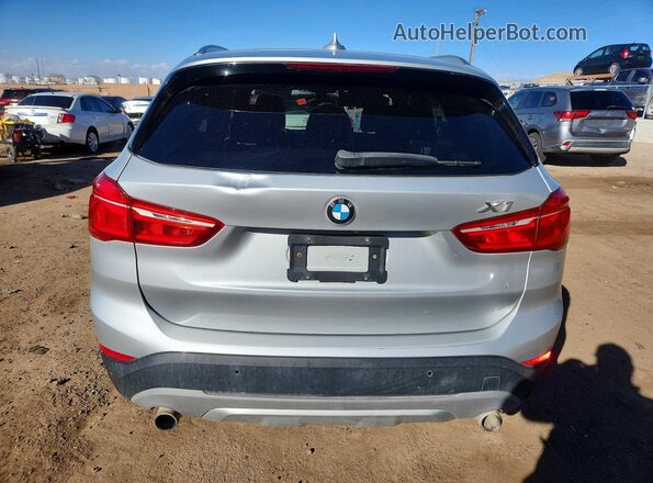 WBXHT3C35H5F76205 2017 BMW X1 Silver უკანა ხედი