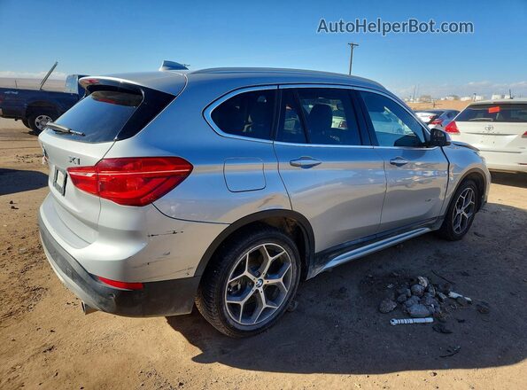 WBXHT3C35H5F76205 2017 BMW X1 Silver უკანა მარჯვენა
