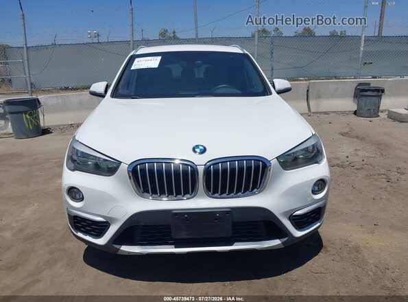 WBXHT3C35H5F78309 2017 BMW X1 Белый Вид щитка приборов
