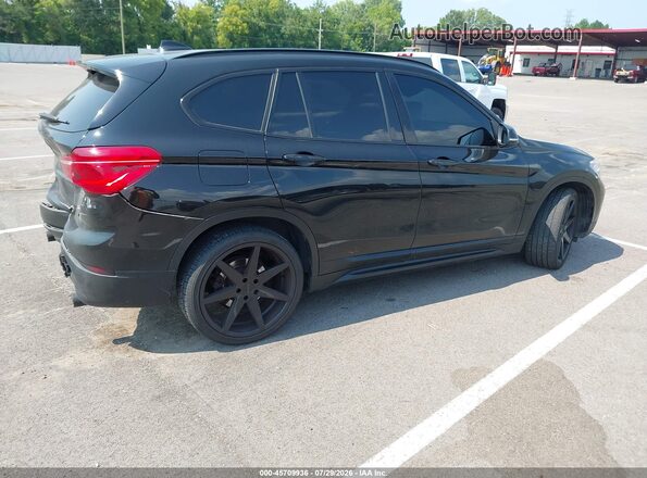WBXHT3C35J5L27860 2018 BMW X1 Черный Задняя правая четверть