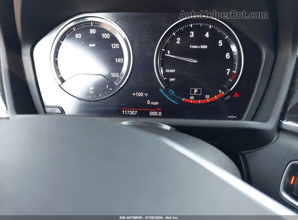 WBXHT3C35J5L27860 2018 BMW X1 Черный Вид задних сидений