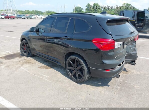 WBXHT3C35J5L27860 2018 BMW X1 Черный Задняя левая четверть