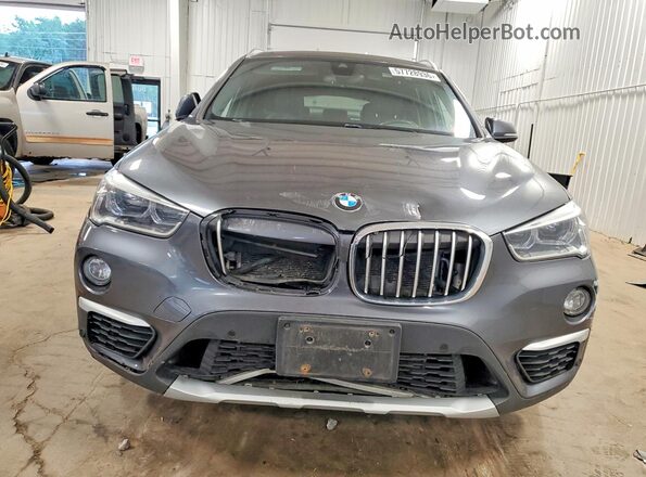 WBXHT3C36G5E53687 2016 BMW X1 Charcoal Вид спереду