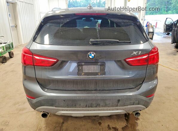 WBXHT3C36G5E53687 2016 BMW X1 Charcoal Вид ззаду
