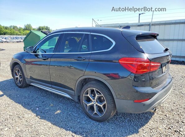 WBXHT3C36GP881986 2016 BMW X1 Black უკანა მარცხენა