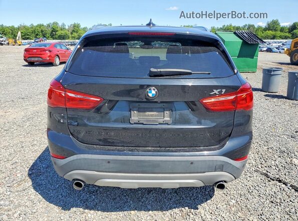 WBXHT3C36GP881986 2016 BMW X1 Black უკანა ხედი
