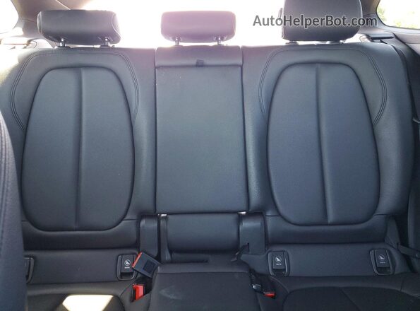 WBXHT3C36GP881986 2016 BMW X1 Black უკანა სავარძლების ხედი