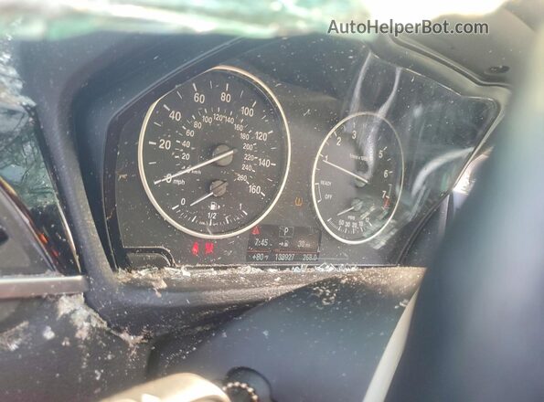 WBXHT3C36H5F73989 2017 BMW X1 White Instrument cluster view