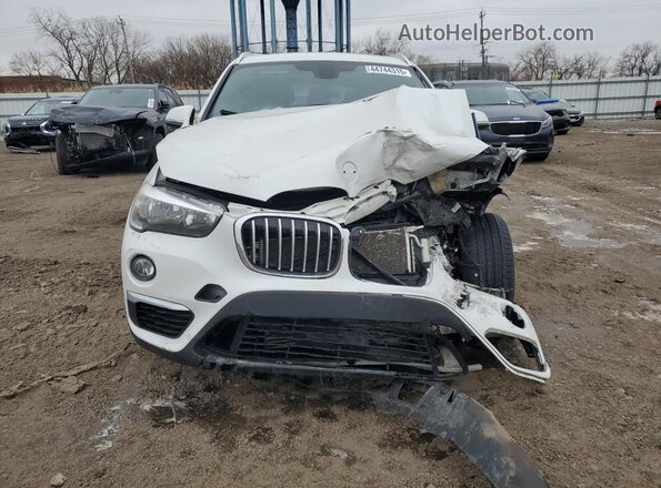 WBXHT3C36J3H31149 2018 BMW X1 White წინა ხედი
