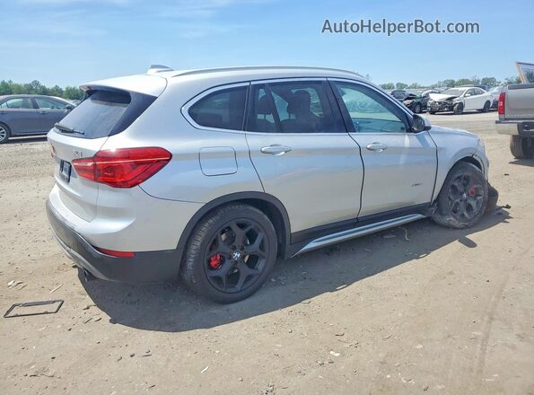 WBXHT3C36J5K22051 2018 BMW X1 Silver უკანა მარჯვენა