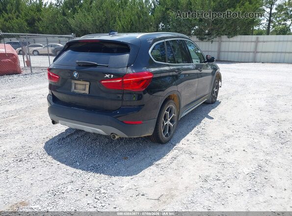 WBXHT3C36J5K23071 2018 BMW X1 Black Задня права чверть