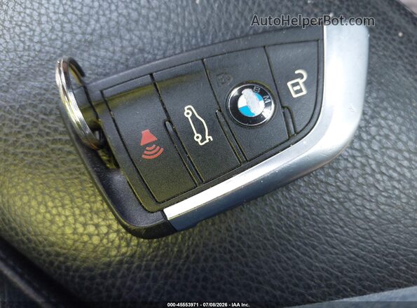 WBXHT3C36J5K23071 2018 BMW X1 Black Вид панелі приладів