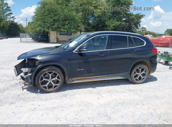WBXHT3C36J5K23071 2018 BMW X1 Black Панорамний вид салону 360°