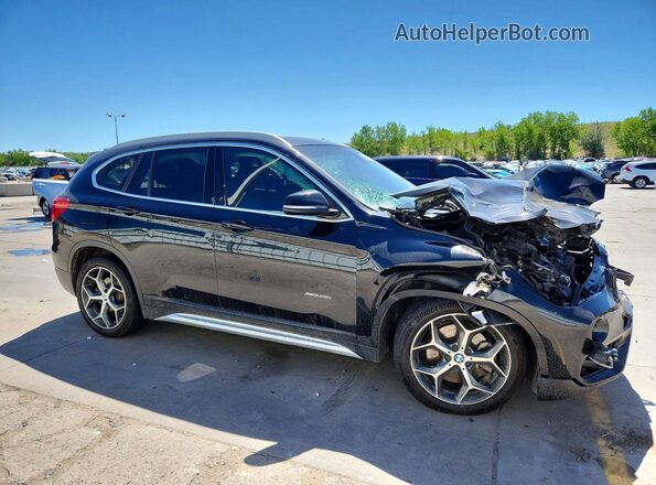 WBXHT3C36J5K25189 2018 BMW X1 Black წინა მარჯვენა