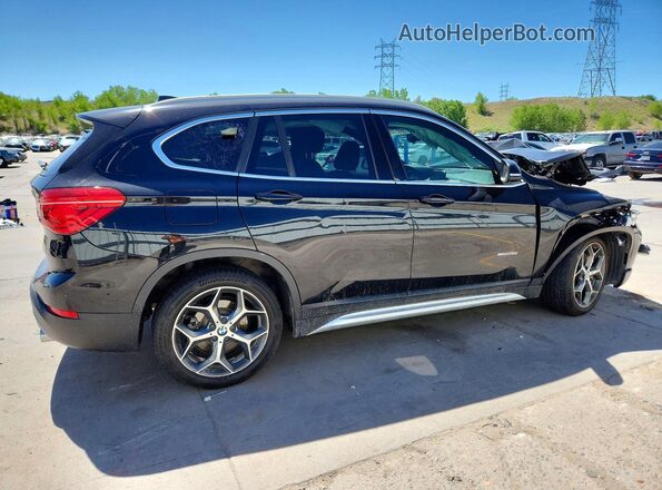 WBXHT3C36J5K25189 2018 BMW X1 Black უკანა მარჯვენა