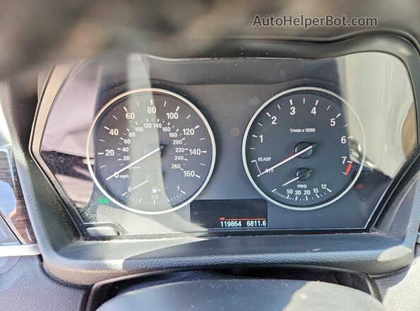 WBXHT3C36J5K25189 2018 BMW X1 Black ხელსაწყოთა პანელის ხედი