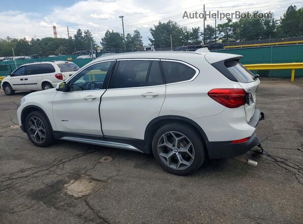 WBXHT3C36J5K25323 2018 BMW X1 White Tył lewy
