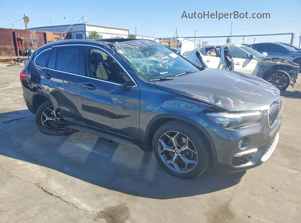 WBXHT3C36J5K31137 2018 BMW X1 Black Przód prawy