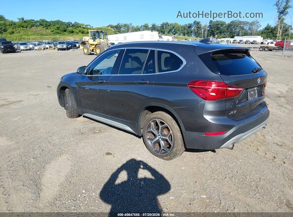 WBXHT3C36J5L34705 2018 BMW X1 Gray Tył lewy