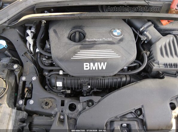 WBXHT3C36J5L34705 2018 BMW X1 Gray Widok z tyłu