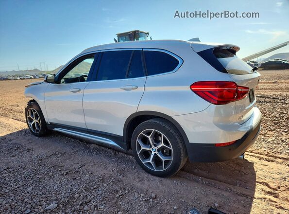 WBXHT3C37J3H33430 2018 BMW X1 Белый Задняя левая четверть