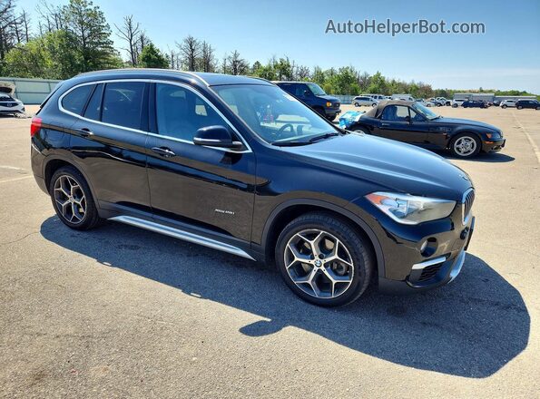 WBXHT3C37J5F89916 2018 BMW X1 Black Առջևի աջ
