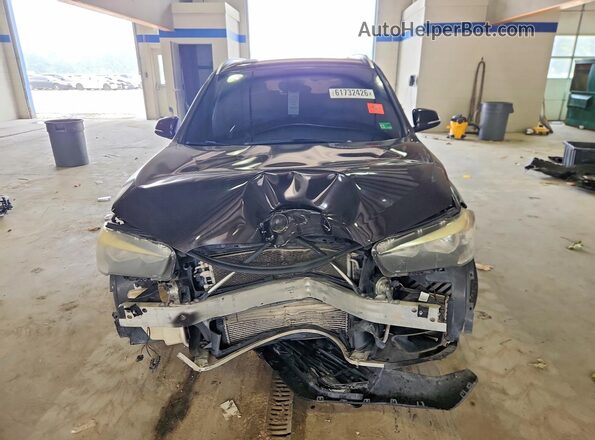 WBXHT3C38G5E55442 2016 BMW X1 Black წინა ხედი