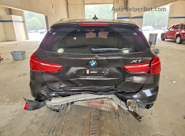 WBXHT3C38G5E55442 2016 BMW X1 Black უკანა ხედი
