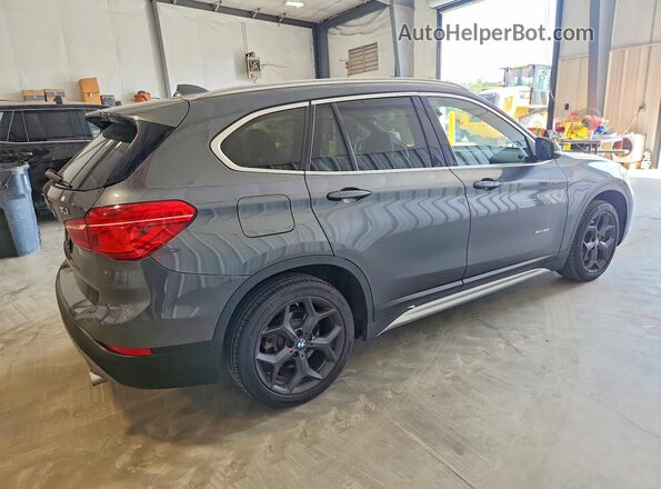 WBXHT3C38GP887076 2016 BMW X1 Gray Tył prawy