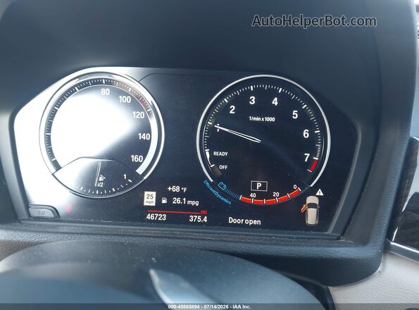 WBXHT3C38J3H30584 2018 BMW X1 Blue Вид задніх сидінь